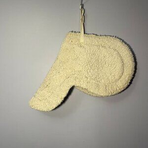 English Saddle Pad - White
